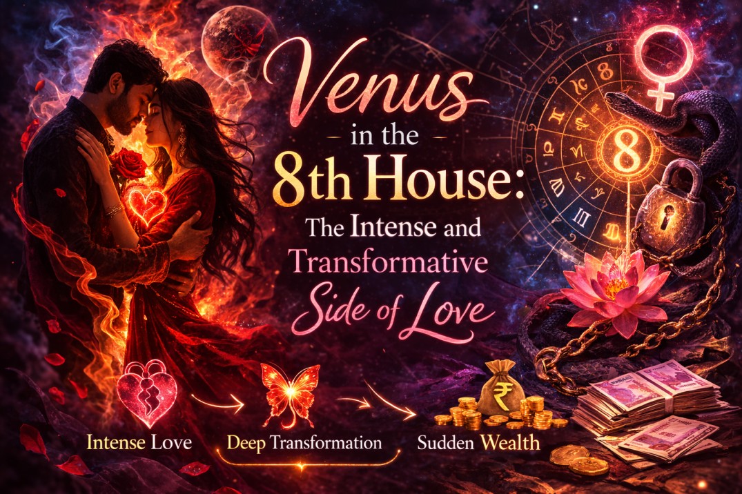 Venus in the 8th House: Intense Love and Vedic Astrology | AstroPher